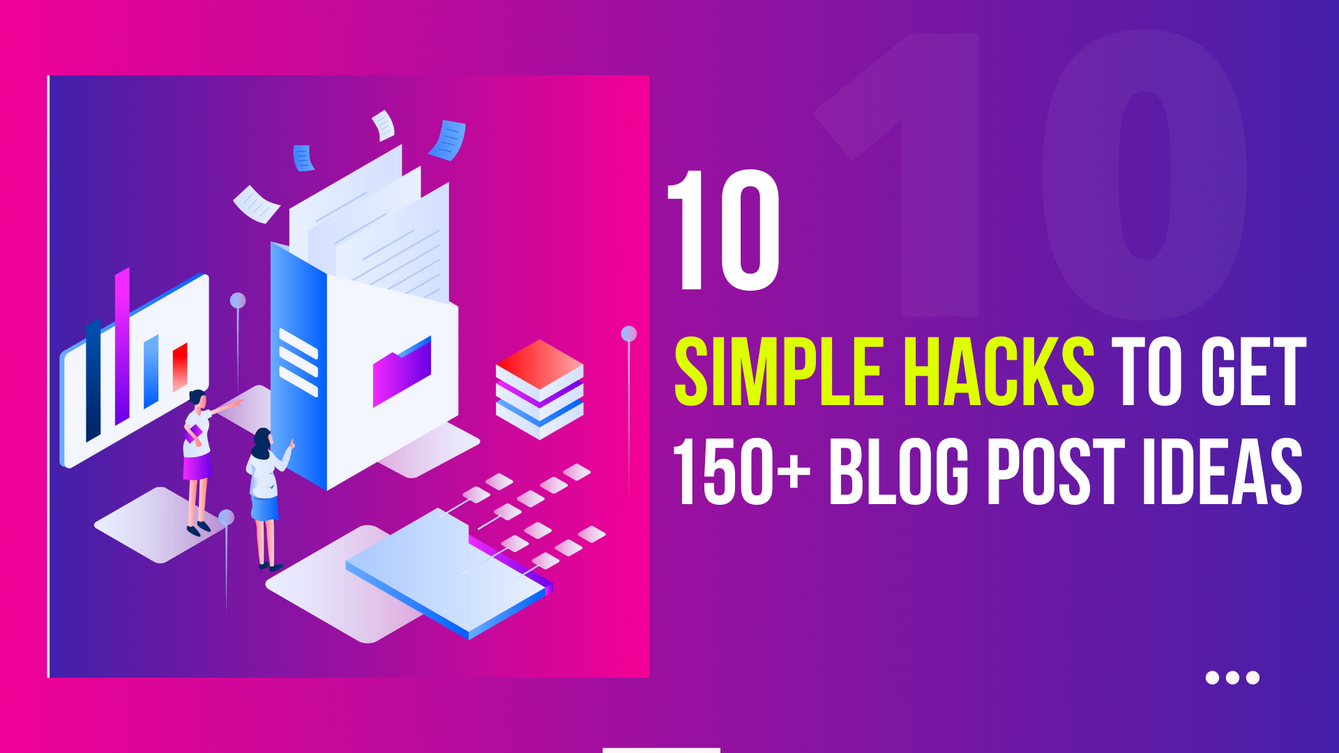 Blog Post ideas
