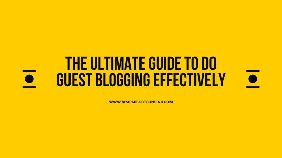Guest Blogging Secrets