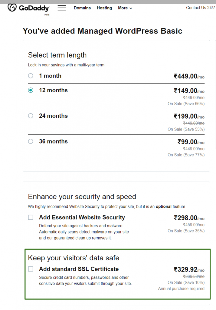 best wordpress hostings in India