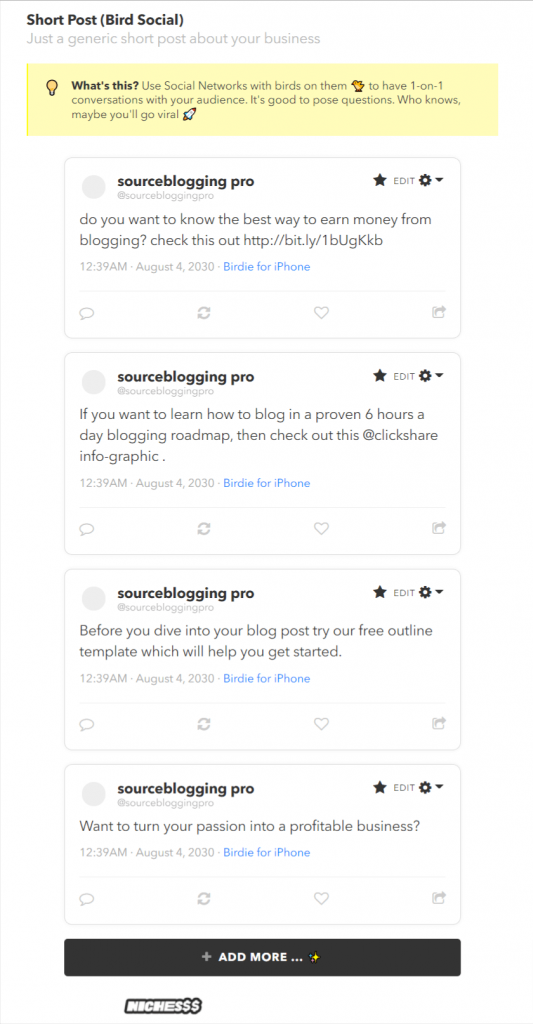 Nichess Review Of Shortposts
